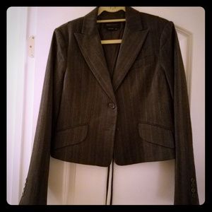 Gray Pinstripe  BCBG Blazer